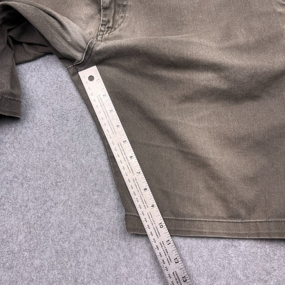 volcom corpo class chino shorts mens 36 gray flat front - Picture 11 of 13
